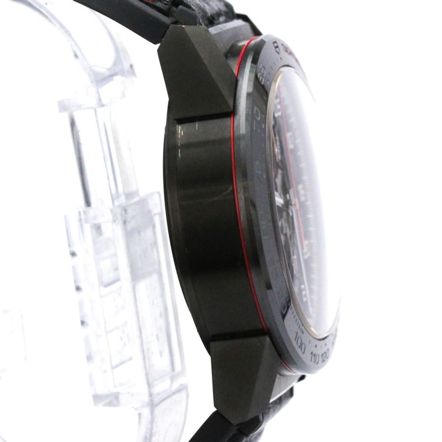 TAG HEUER 豪雅卡萊拉系列 Heuer 01 計時碼錶陶瓷精鋼男錶 CAR2A1H-7