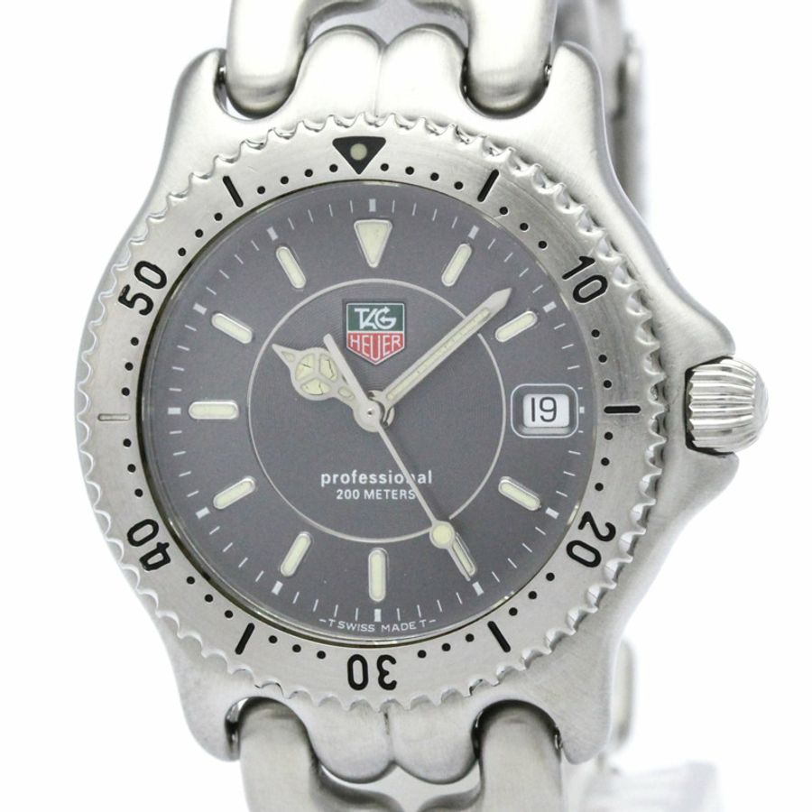 TAG HEUER Sel Professional 200米石英中型腕錶 WG1213 拋光-0