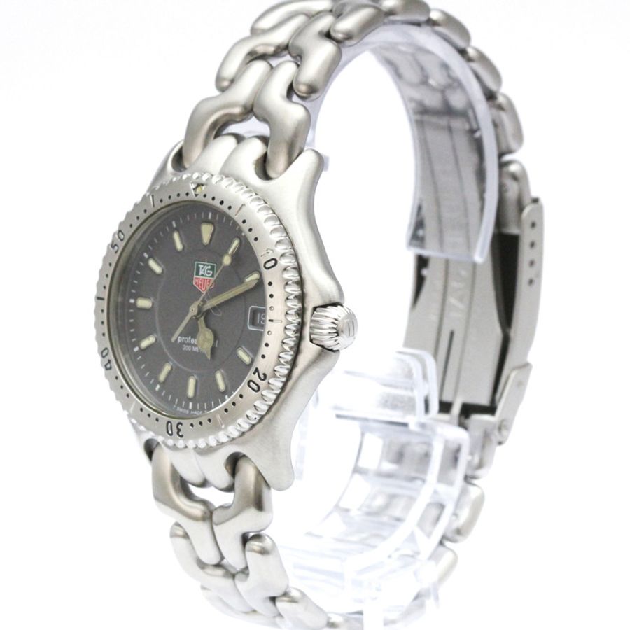 TAG HEUER Sel Professional 200米石英中型腕錶 WG1213 拋光-1