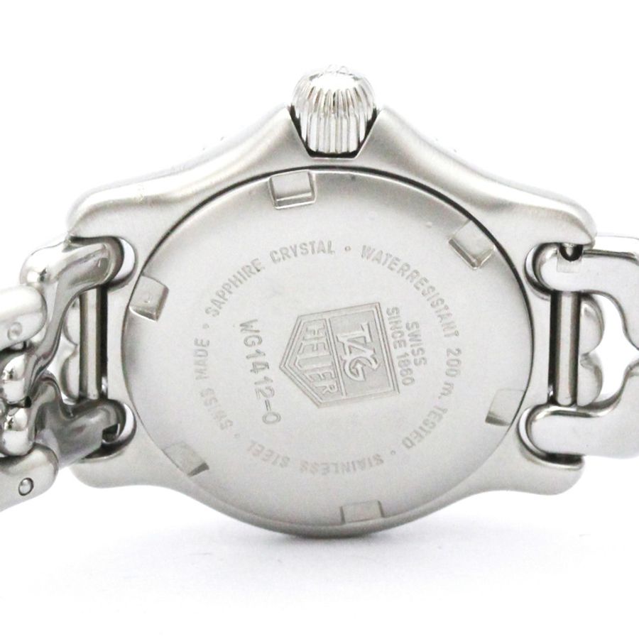 TAG HEUER Sel Professional 精鋼石英女錶 WG1412 拋光款-5
