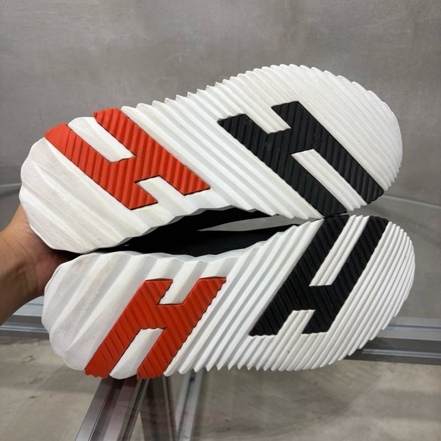 愛馬仕/Hermes Bouncing 黑棕運動鞋 針孔式 網眼拼麂皮 尺碼/41碼-6
