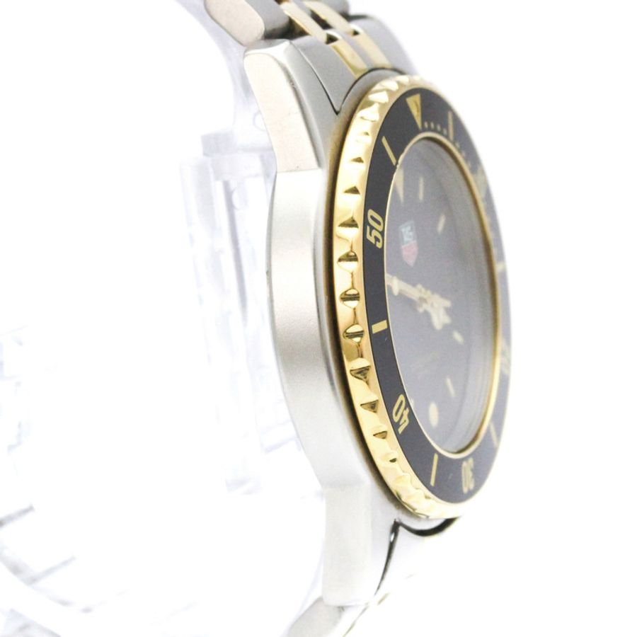 TAG HEUER 1500 專業鍍金鋼石英男錶 925.213G-20-7