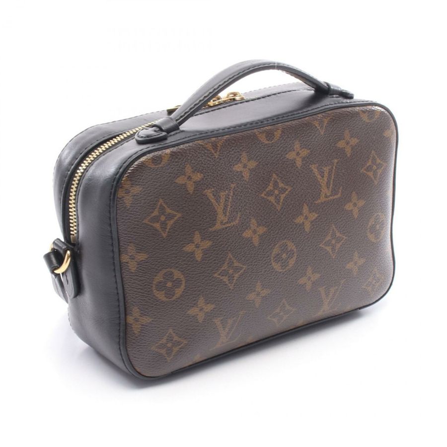 路易威登 Saintonge 單肩斜背包 M43555 Monogram 皮革 Noir LV-1