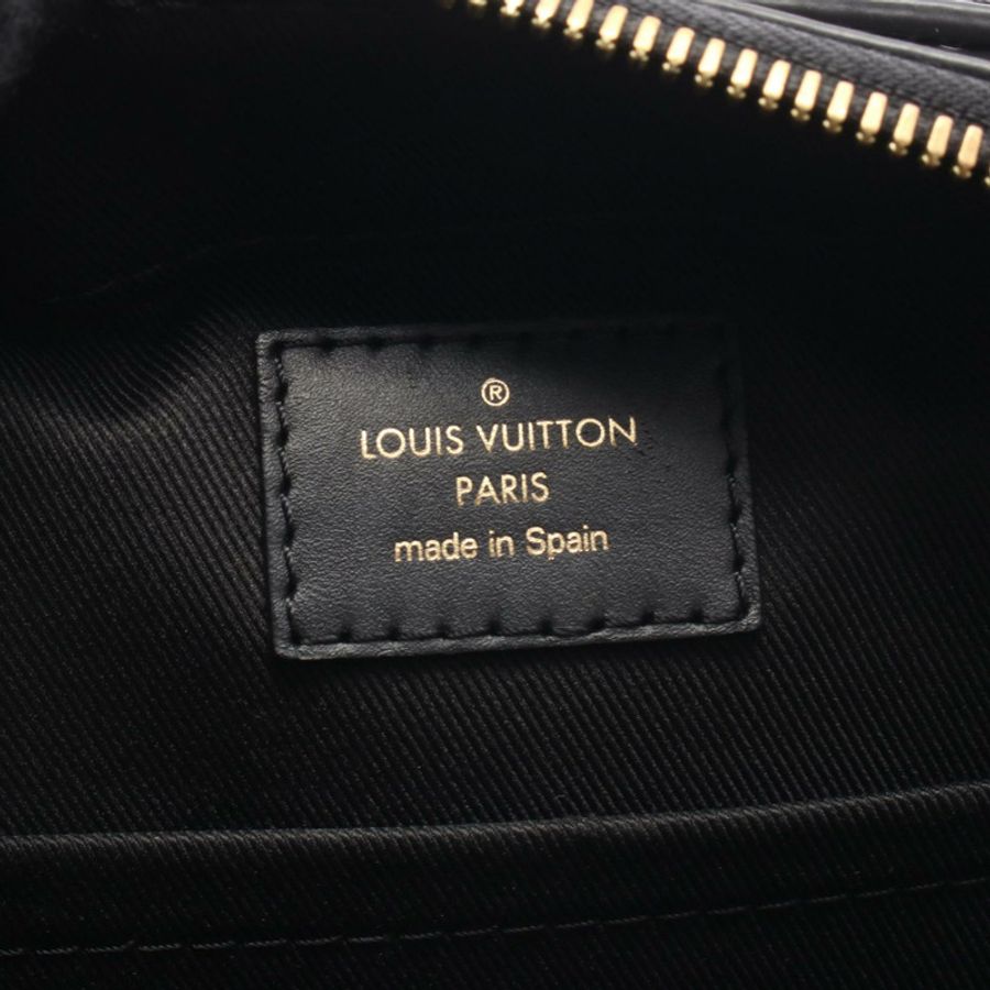 路易威登 Saintonge 單肩斜背包 M43555 Monogram 皮革 Noir LV-3