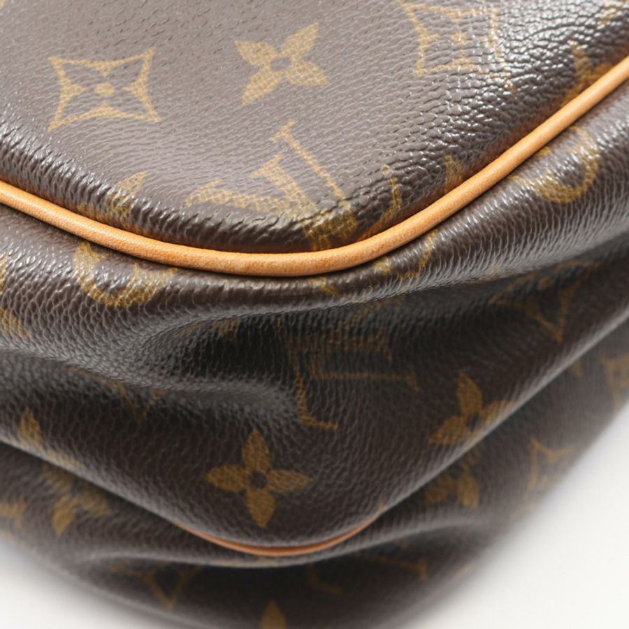 路易威登 Reporter PM 肩斜背包 M45254 Monogram 棕色皮革-6