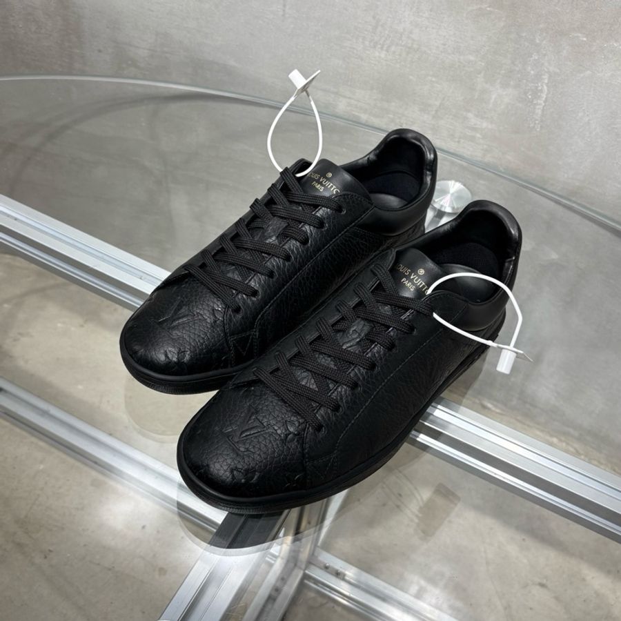 Louis Vuitton/路易威登 LV Luxembourg 黑色板鞋 尺碼/UK6 40碼-0