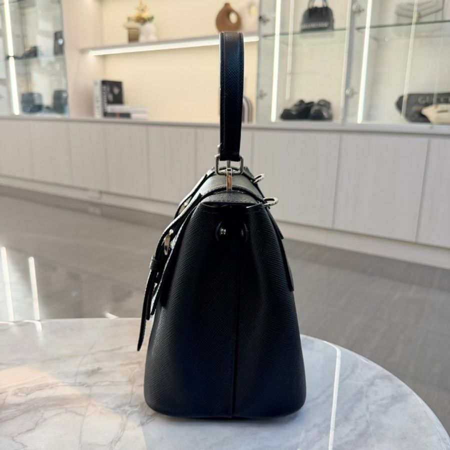 *SHIHNA名牌精品* PRADA Saffiano 皮革兩用提包-3