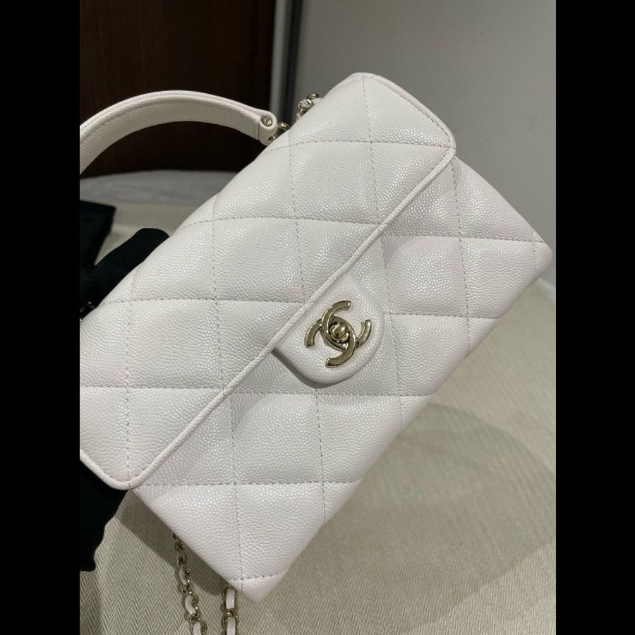 Chanel香奈兒白金25S手柄牛奶盒子Kelly-5