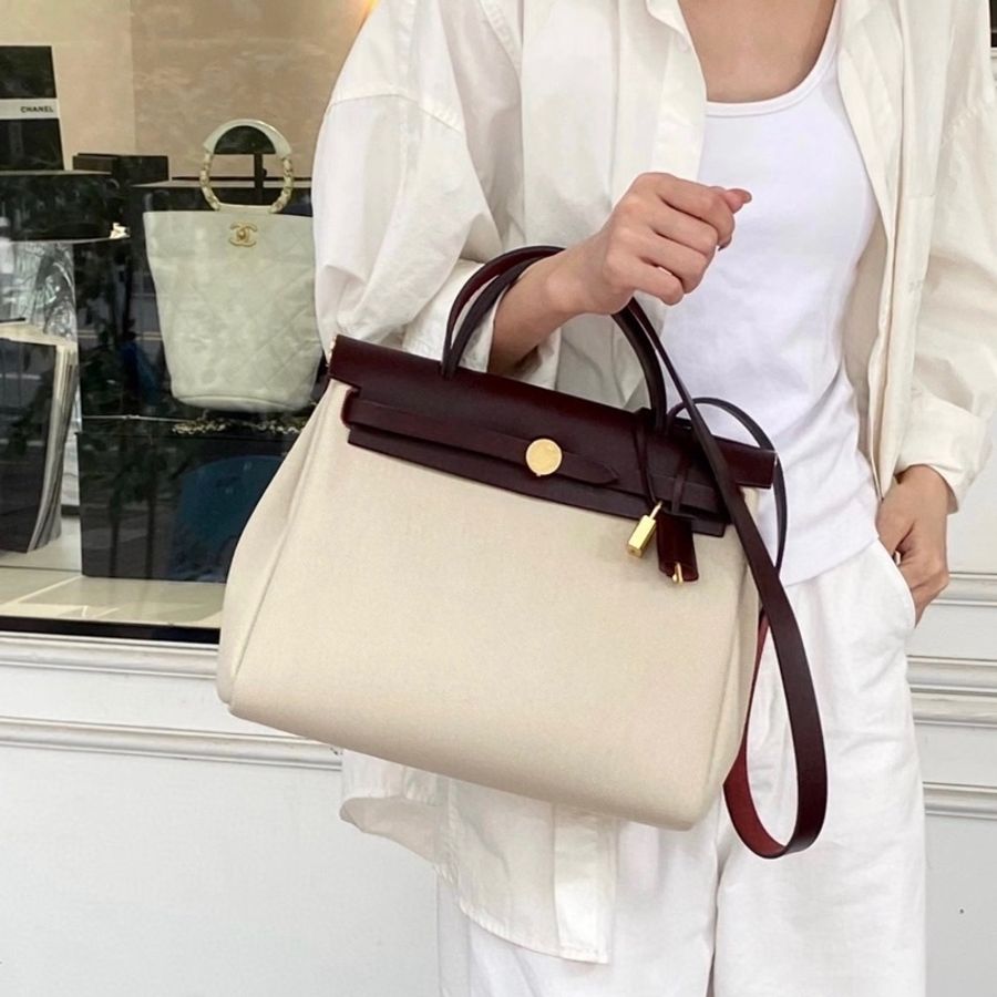 Hermes愛馬仕 herbag31子母包手提包單肩包斜挎包-1