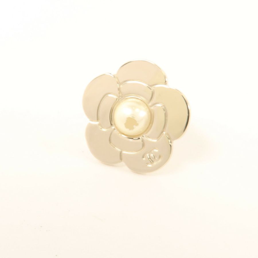 CHANEL 金屬Pierced Earring耳環-9