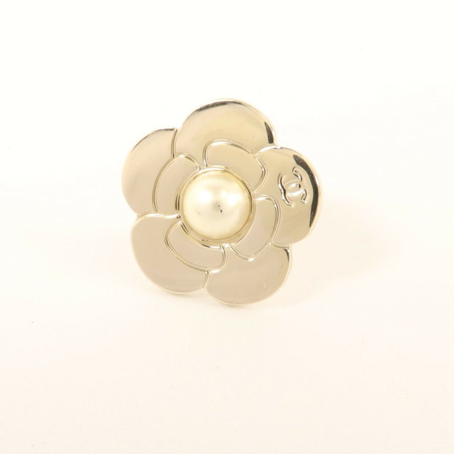 CHANEL 金屬Pierced Earring耳環-10