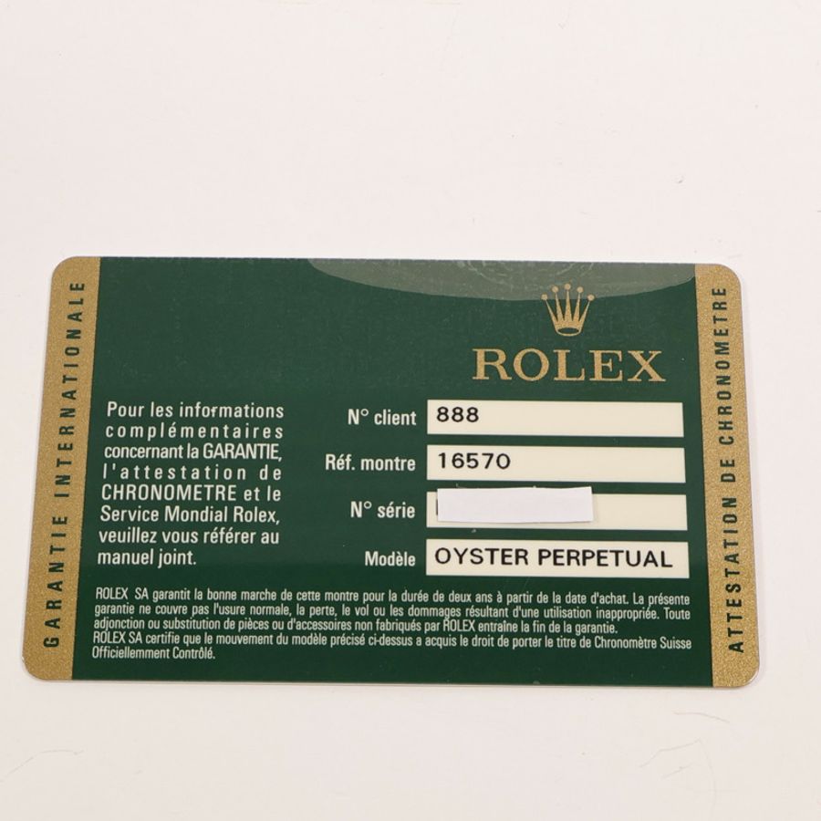 ROLEX ExplorerⅡ 16570-10
