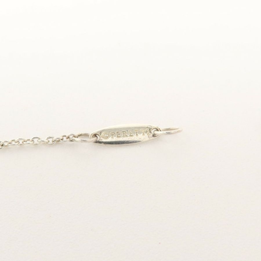 TIFFANY&CO 925純銀Elsa Peretti Diamond By the Yard手鏈-6