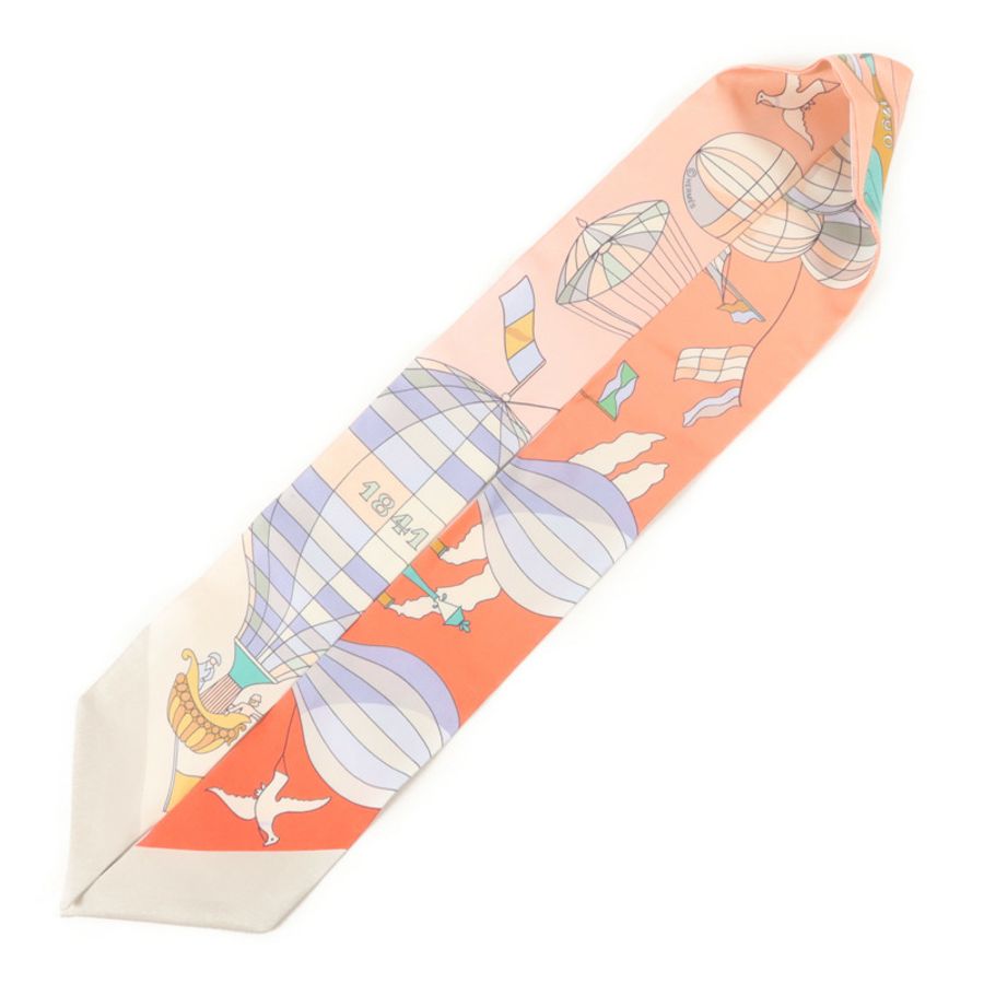 HERMES 絲質Twilly絲巾-2