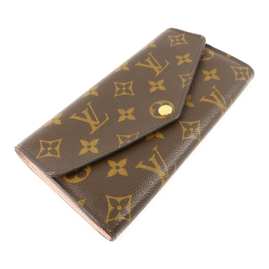 LOUIS VUITTON Monogram Portefeuille Sarah金扣長錢包-2