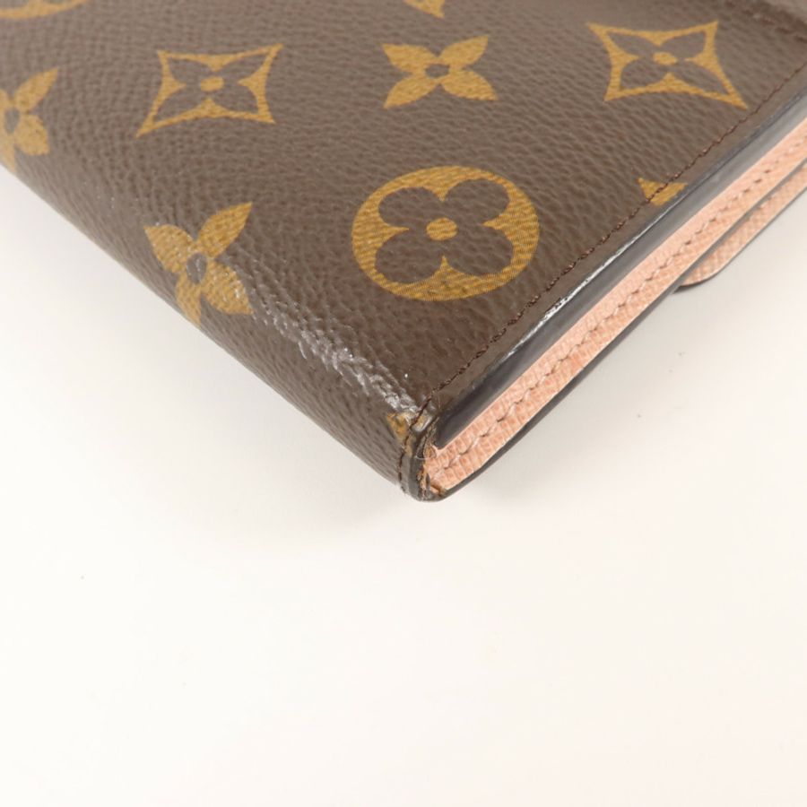 LOUIS VUITTON Monogram Portefeuille Sarah金扣長錢包-10