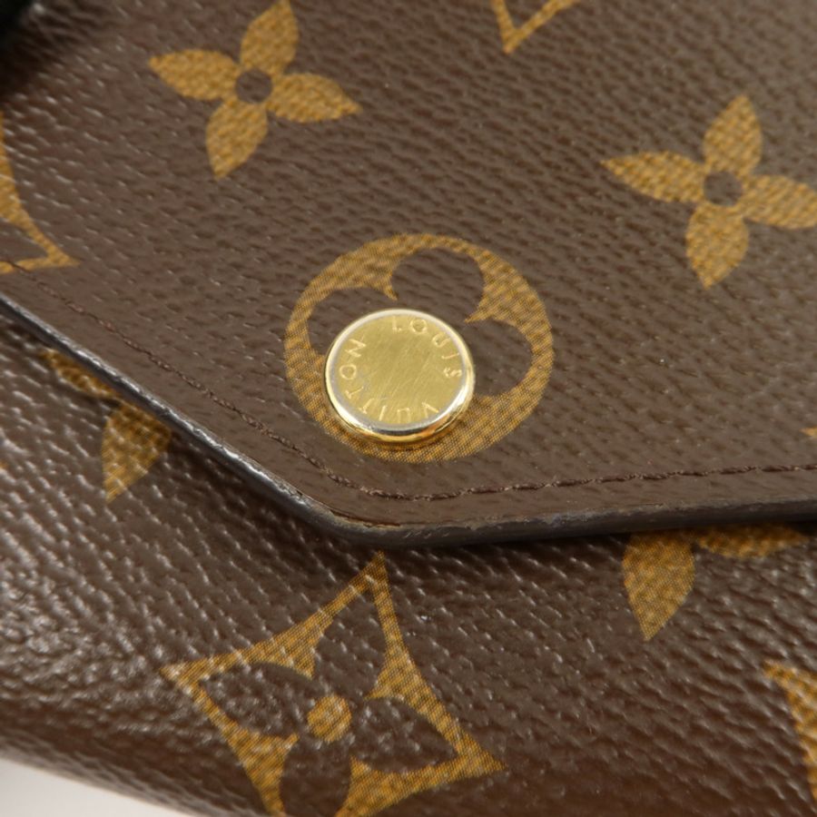 LOUIS VUITTON Monogram Portefeuille Sarah金扣長錢包-13