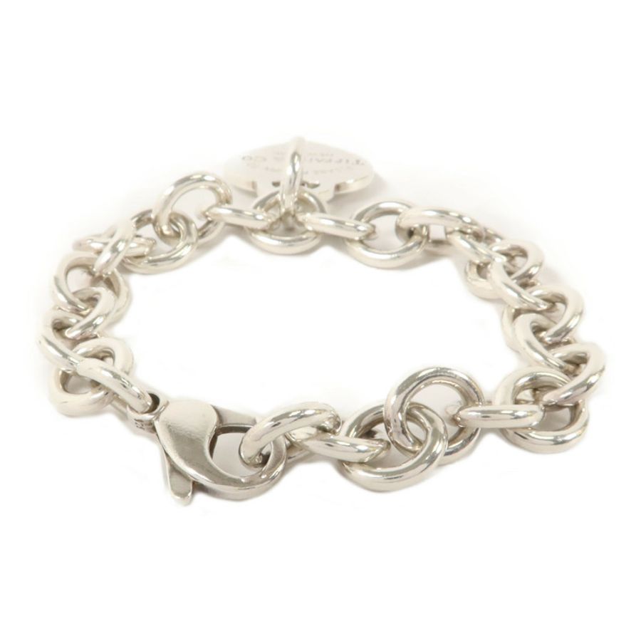 TIFFANY&CO 925純銀Return to Tiffany Heart Bracelet手鏈-1