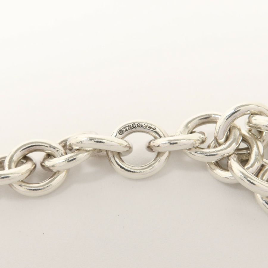 TIFFANY&CO 925純銀Return to Tiffany Heart Bracelet手鏈-8