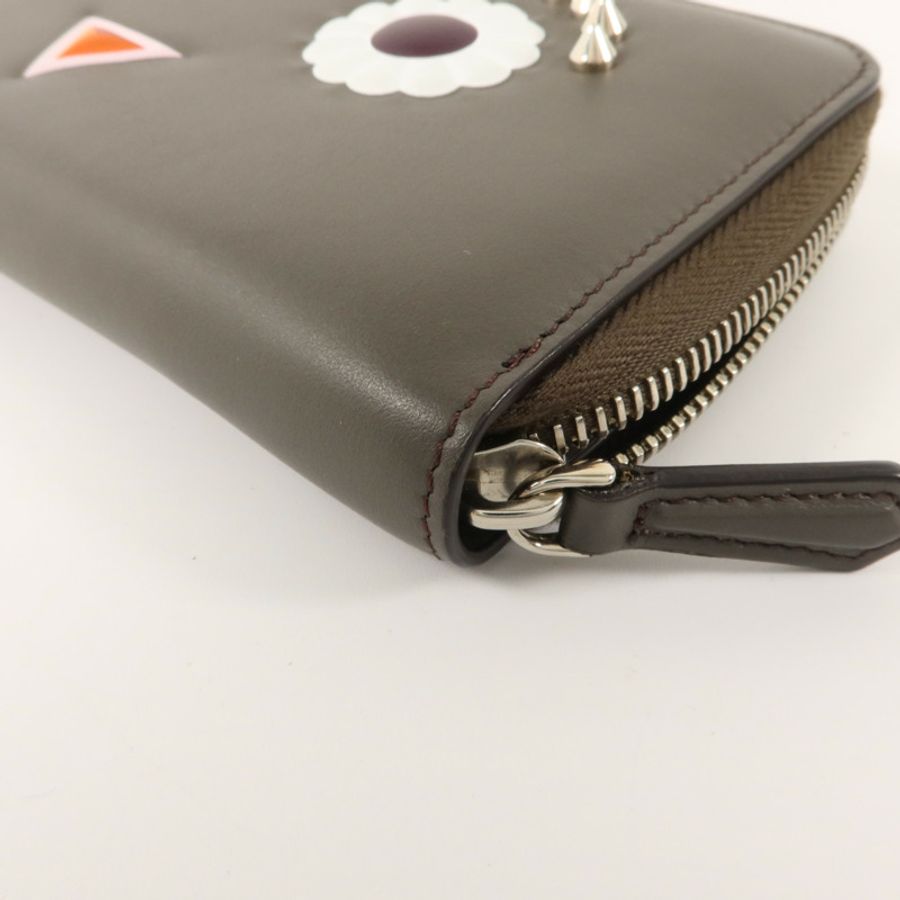 FENDI 牛皮皮革Hypnoteyes Wallet長錢包-8