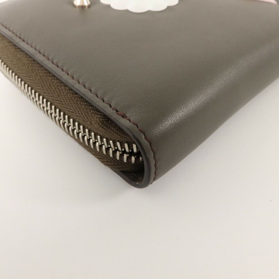 FENDI 牛皮皮革Hypnoteyes Wallet長錢包-9