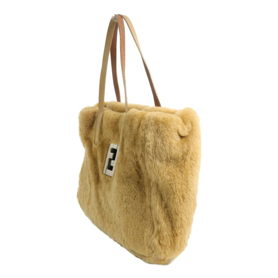 FENDI 羊毛Handbag手挽袋-2