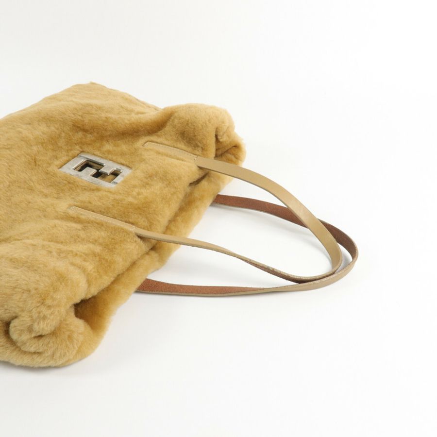 FENDI 羊毛Handbag手挽袋-7