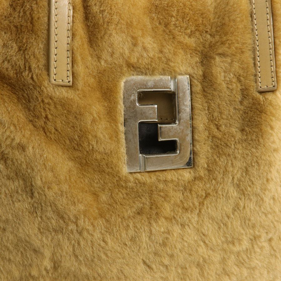FENDI 羊毛Handbag手挽袋-8