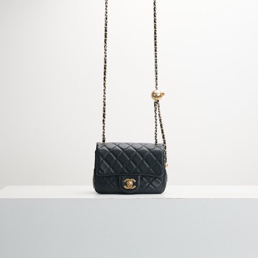 Chanel 金球方胖/黑金-0