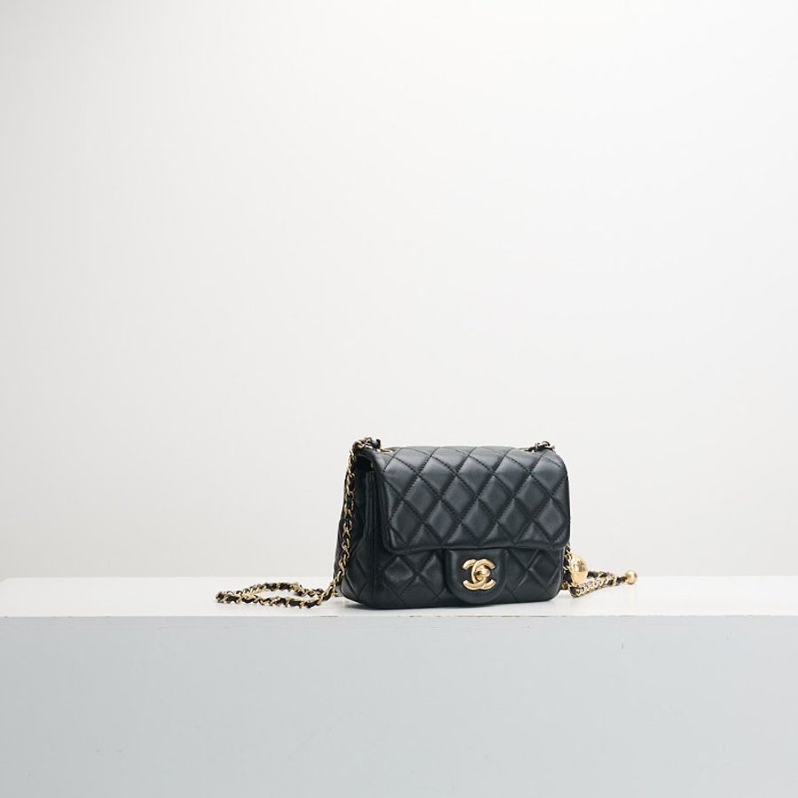 Chanel 金球方胖/黑金-1