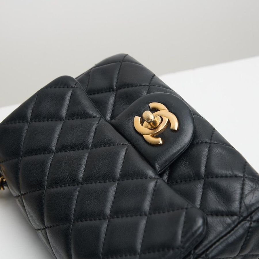 Chanel 金球方胖/黑金-5