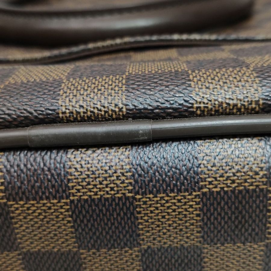 Louis Vuitton (LV) Icare牛皮棋盤格拉鏈口袋公文包-18