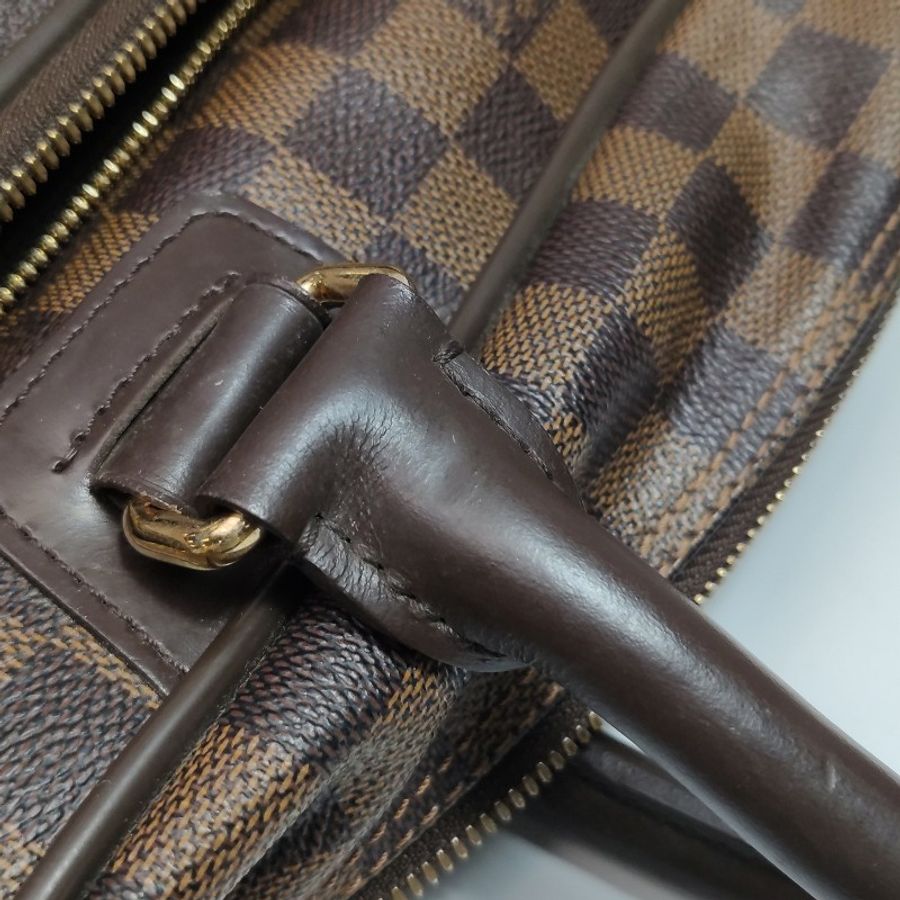 Louis Vuitton (LV) Icare牛皮棋盤格拉鏈口袋公文包-21