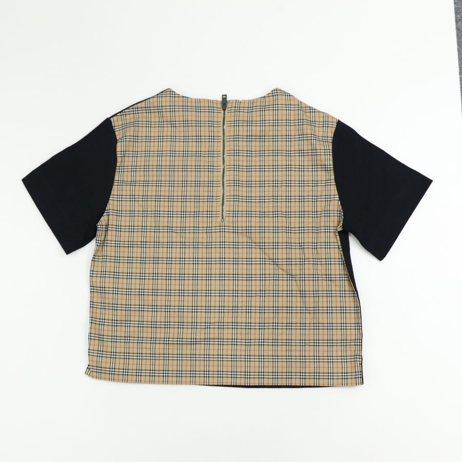 Burberry 黑色 棉質 Tshirt 上衣-5