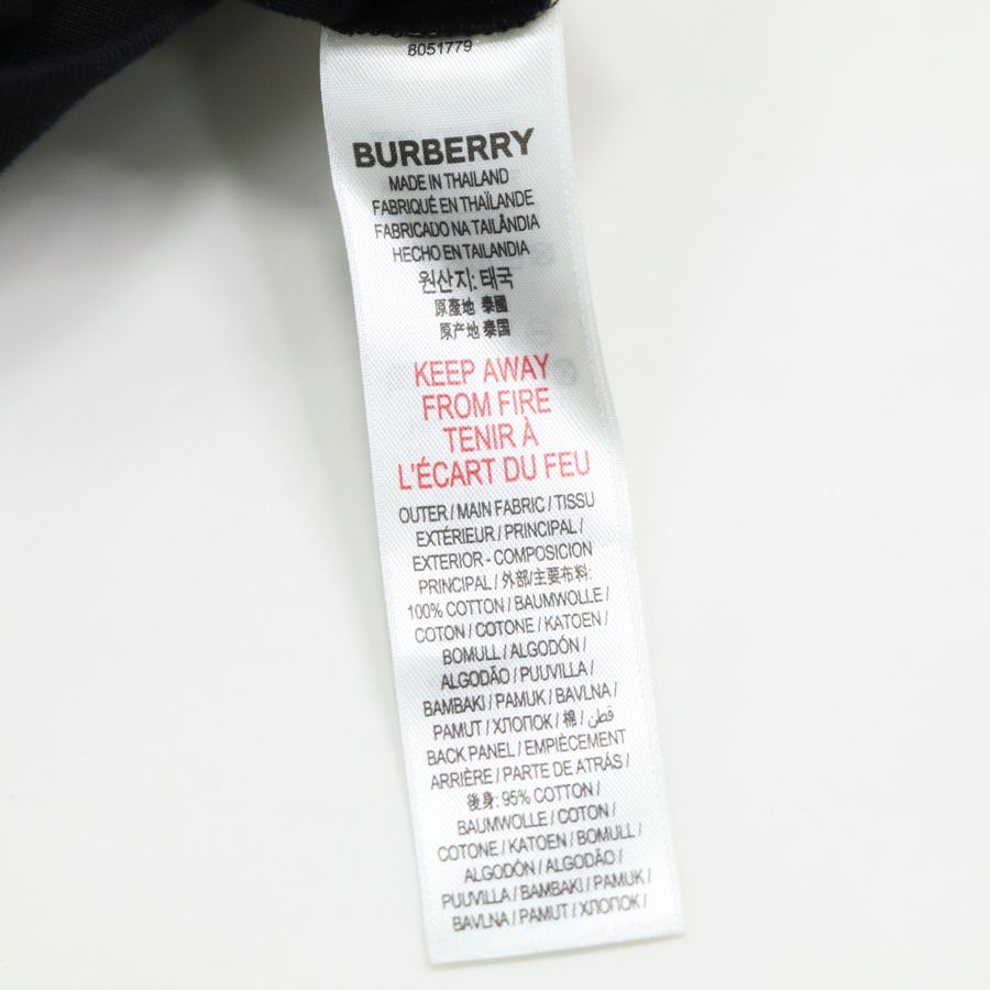 Burberry 黑色 棉質 Tshirt 上衣-9