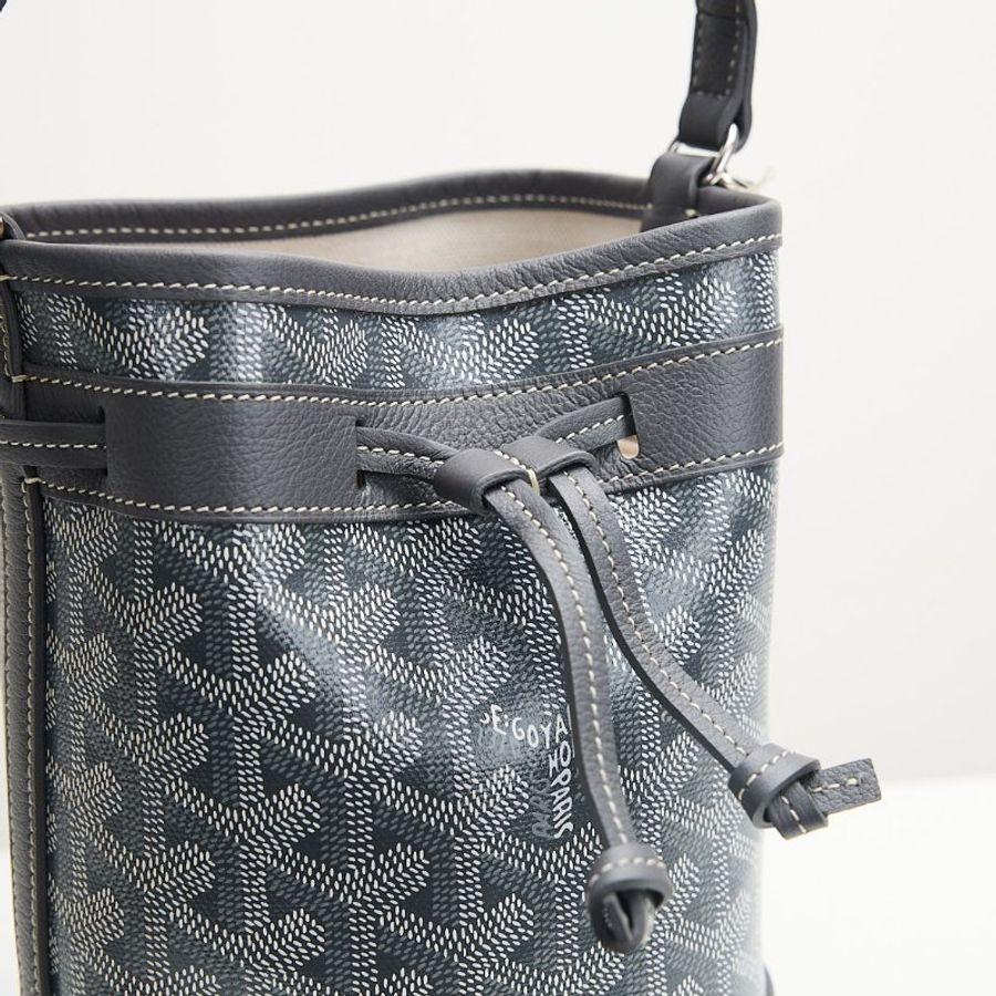 Goyard mini 水桶包/灰色-4