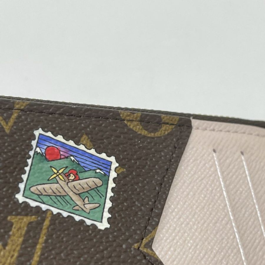 LV Romy 限量款拉鍊卡包-7