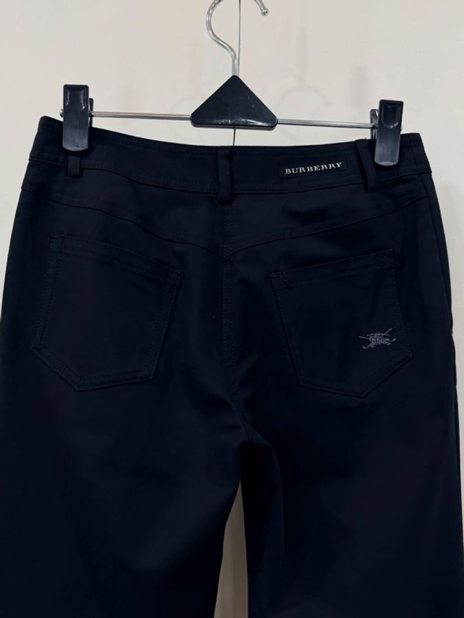 BURBERRY 倫敦 字母休閒戰馬長褲-8