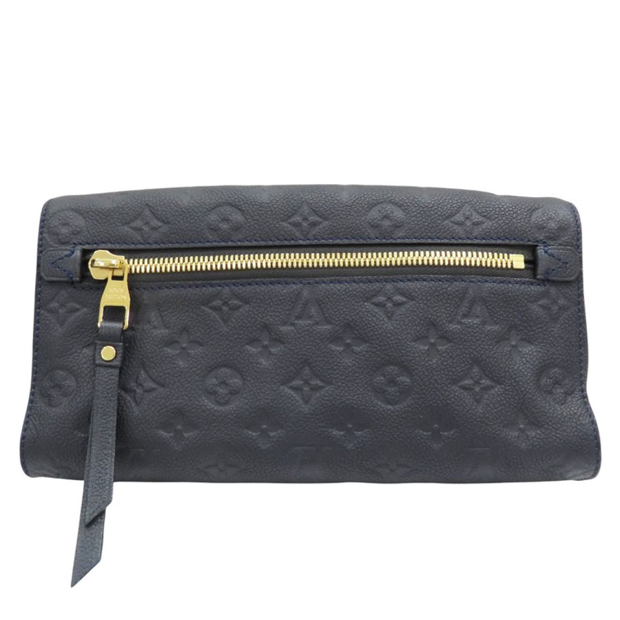 藍色 原花 牛皮 壓紋 Petillante Clutch 手拿包【LOUIS VUITTON LV 路易威登】 M93425-1