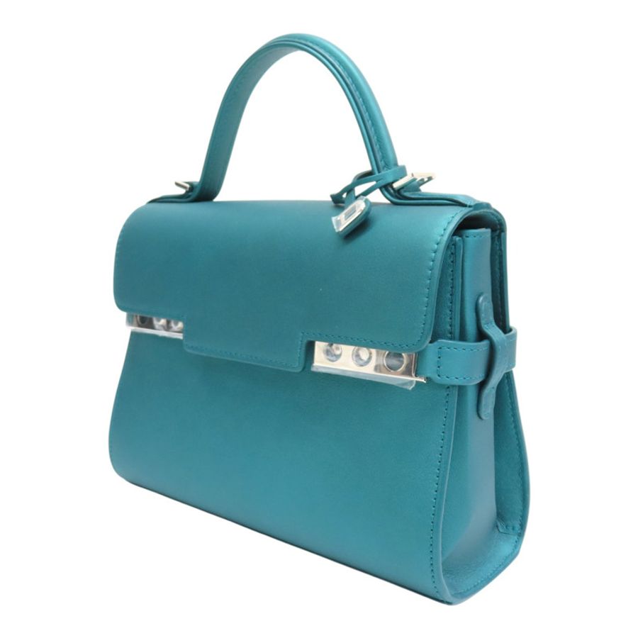 孔雀綠 牛皮 Tempete Mini 兩用包【DELVAUX 德爾沃】 AAO435AAX044ZPA-2
