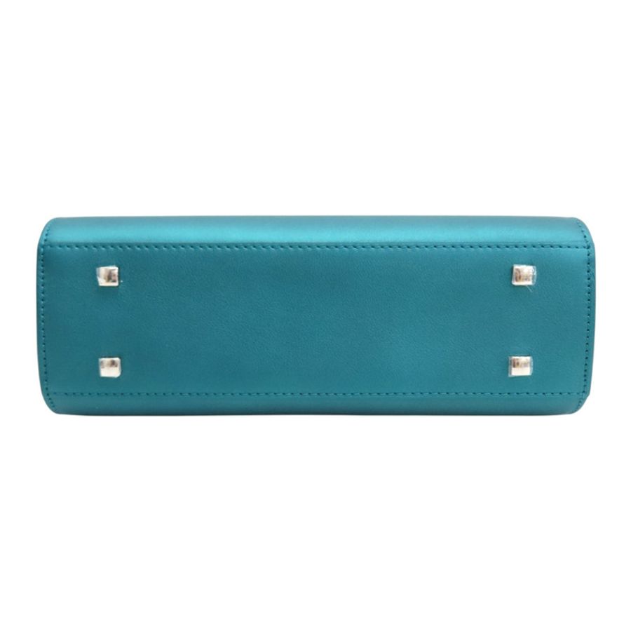 孔雀綠 牛皮 Tempete Mini 兩用包【DELVAUX 德爾沃】 AAO435AAX044ZPA-3