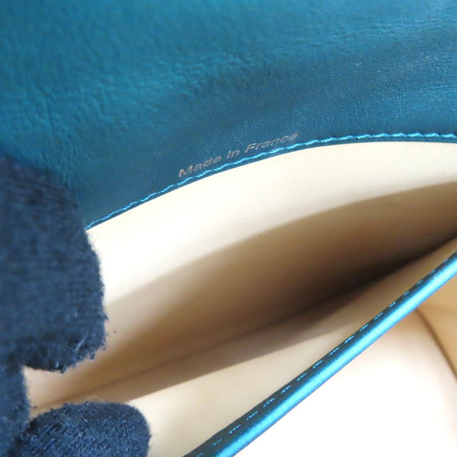 孔雀綠 牛皮 Tempete Mini 兩用包【DELVAUX 德爾沃】 AAO435AAX044ZPA-8