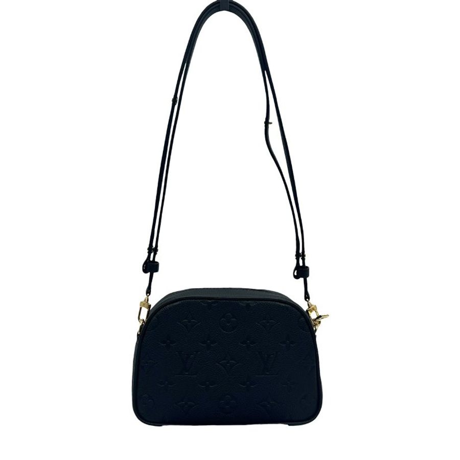 【美收精品】 Louis Vuitton 黑色壓紋肩背包 C-667【隔月月中將轉賣至日本 上架期限30天】-2