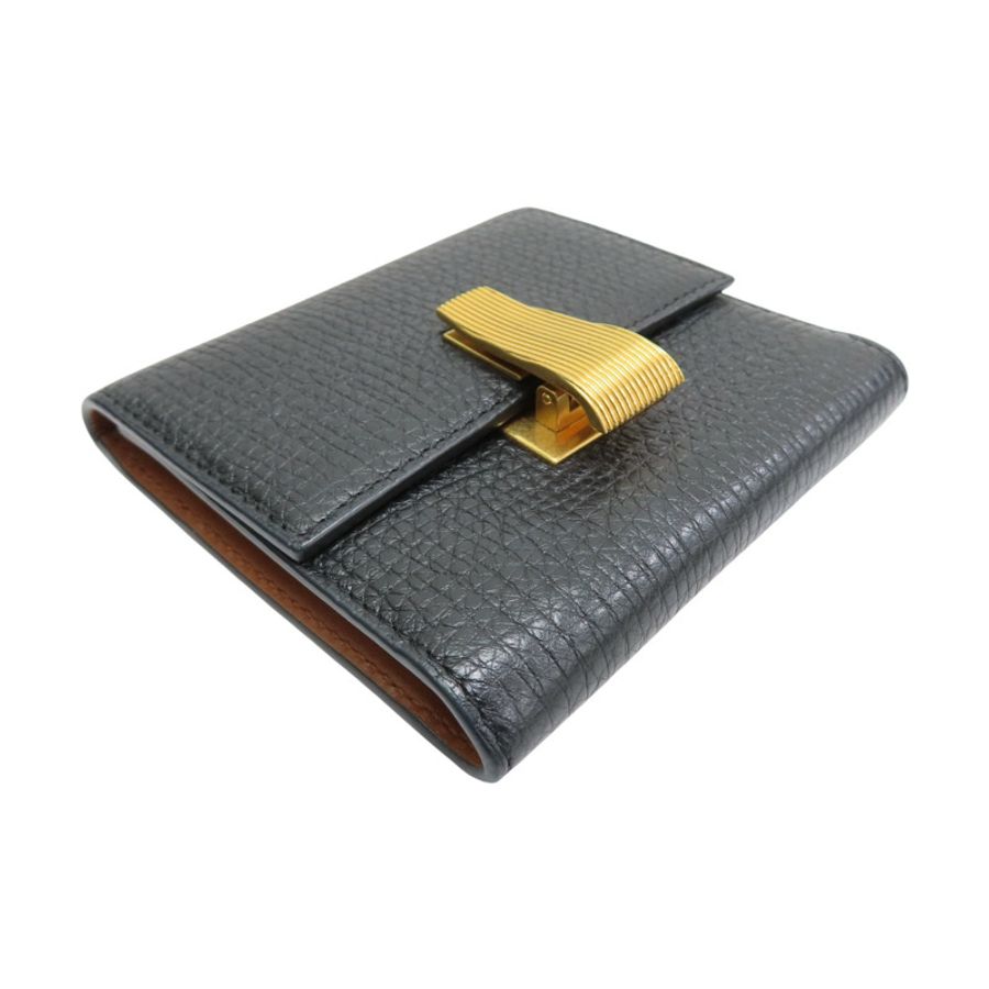 黑色 牛皮 三折短夾 576637【BOTTEGA VENETA 寶緹嘉】 576637-2