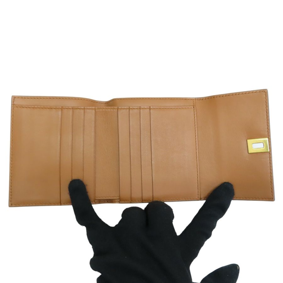 黑色 牛皮 三折短夾 576637【BOTTEGA VENETA 寶緹嘉】 576637-4