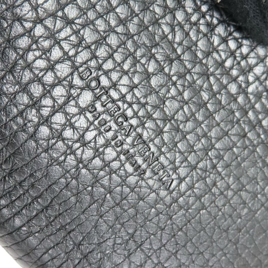 黑色 牛皮 三折短夾 576637【BOTTEGA VENETA 寶緹嘉】 576637-8