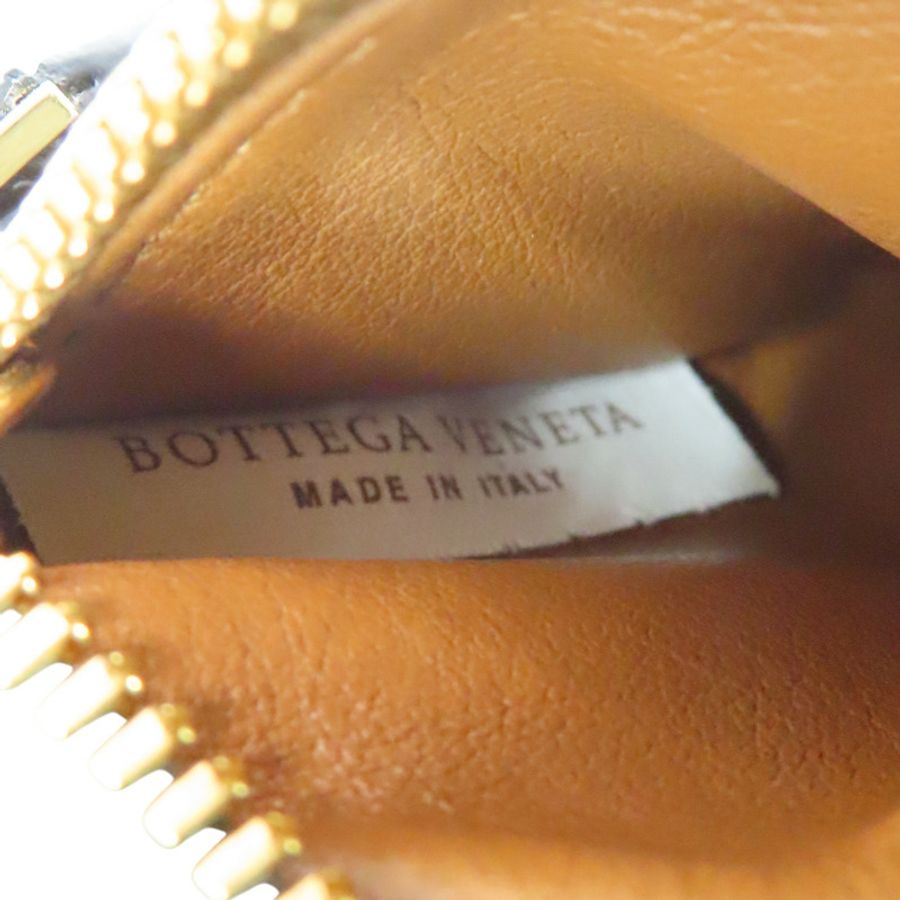 黑色 牛皮 三折短夾 576637【BOTTEGA VENETA 寶緹嘉】 576637-10