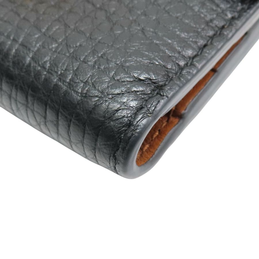 黑色 牛皮 三折短夾 576637【BOTTEGA VENETA 寶緹嘉】 576637-13