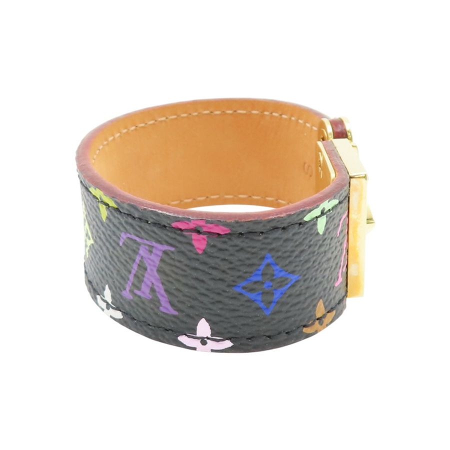 Koala 手環 黑彩 原花帆布 金色鍍金【LOUIS VUITTON LV 路易威登】 M65347-2