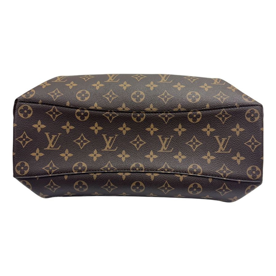 棕色 原花 帆布 Rivoli MM 肩背包 無鑰匙【LOUIS VUITTON LV 路易威登】 M44546-3